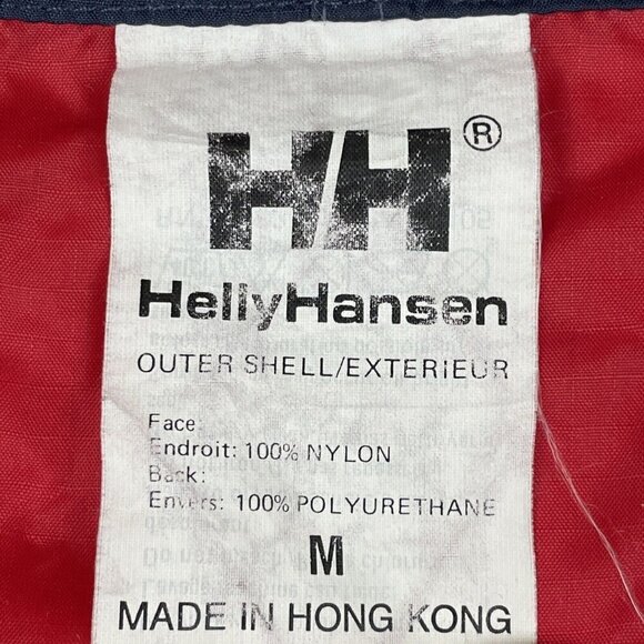 Helly Hansen Hooded 1/2 Zip Windbreaker Rain Jacket Men’s M Lightweight Vintage - Picture 6 of 13